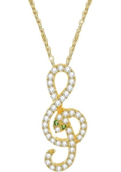 Hafif Lüks Üst Düzey Ins Müzik Notası Yılan Kolyesi Kadın Çok Yönlü Zincir Elektrokaplama Platin Köprücük Kemiği Zinciri (Yurt Dışından)