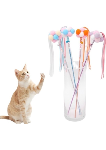 Kedi Teaser Zili Kedi Oyuncağı Püskül Peri Evcil Hayvan Kedi Oyuncağı Malzemeleri Evcil Hayvan Malzemeleri Kedi Teaser (Yurt Dışından) modelleri