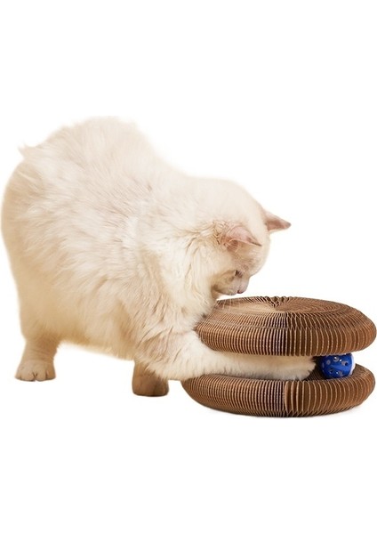 Yeni Yaratıcı Kedi Tırmalama Tahtası Evcil Hayvan Malzemeleri Dekompresyon Pençe Taşlama Oluklu Kağıt Kedi Özel Oyuncak Malzemeleri (Yurt Dışından)