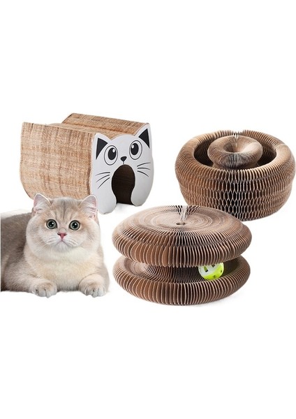 Yeni Yaratıcı Kedi Tırmalama Tahtası Evcil Hayvan Malzemeleri Dekompresyon Pençe Taşlama Oluklu Kağıt Kedi Özel Oyuncak Malzemeleri (Yurt Dışından)