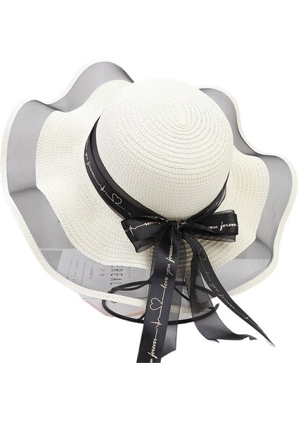 Yaz Plajı Deniz Kenarı Seyahat Şemsiyesi Tatil Güneş Koruması Büyük Siperlik Büyük Siperlik Güneş Şapkası (Yurt Dışından)