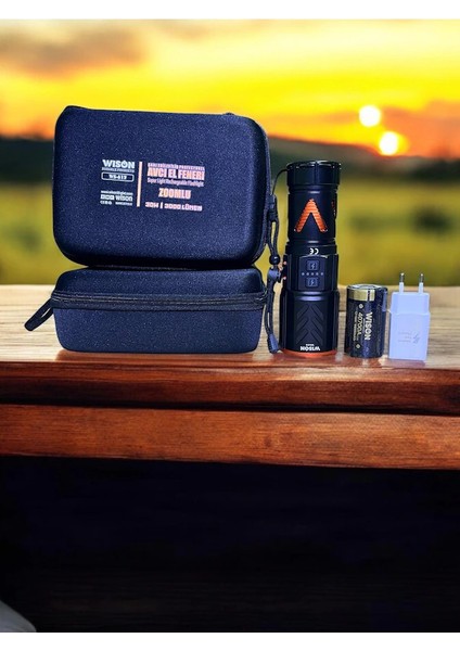 WS-615 30w Profesyonel Avcı Zoomlu El Feneri