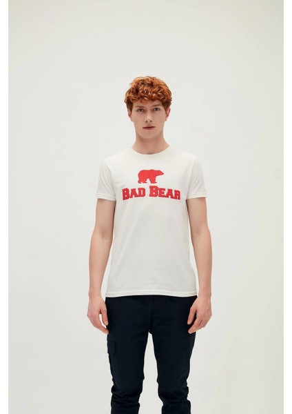Bear Tee Off- White Men's T-Shirt