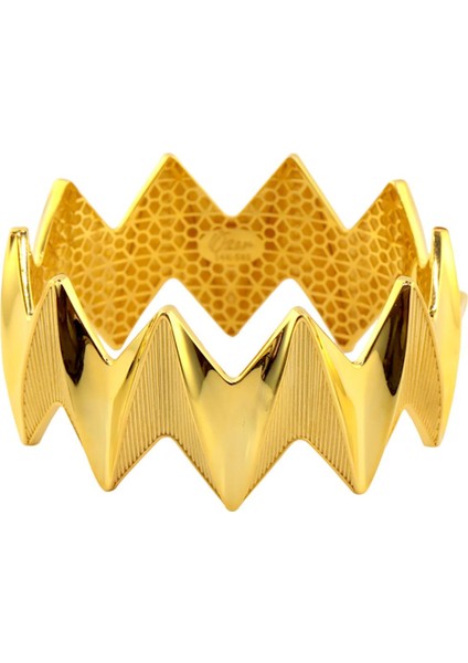 14 Ayar Altın Tasarım Bilezik - 0180776