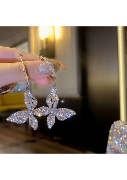 Hengshan Yeni Zarif Küpeler, Popüler Internet Ünlü Küpeleri, Üst Düzey Küpeler, Kişiselleştirilmiş Moda Küpeler (Yurt Dışından)