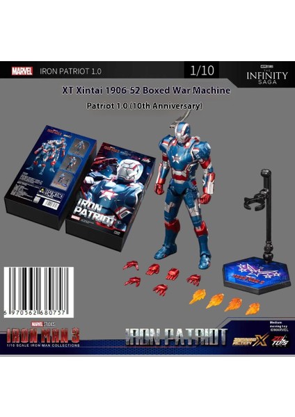 Marvel Yenilmezler Demir Adam Kaptan Amerika Örümcek Adam Yok Edici Hulk Venom Maket Oyuncaklar (Yurt Dışından)