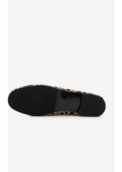 Kadın Deri Leopar Loafer Ayakkabı 35 2028 Bn Ayk Y25 Leopar Dr fırsatları