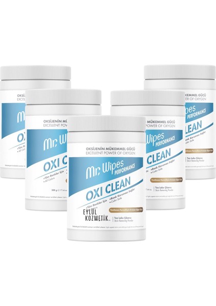 Mr. Wipes Performans Oxi Clean 500 ml x 5 Adet