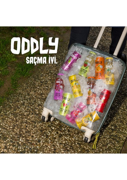 Gınger Punch Soğuk Çay Kutu Yeşilçay Ananas Zencefil 250 ml x 8 Adet