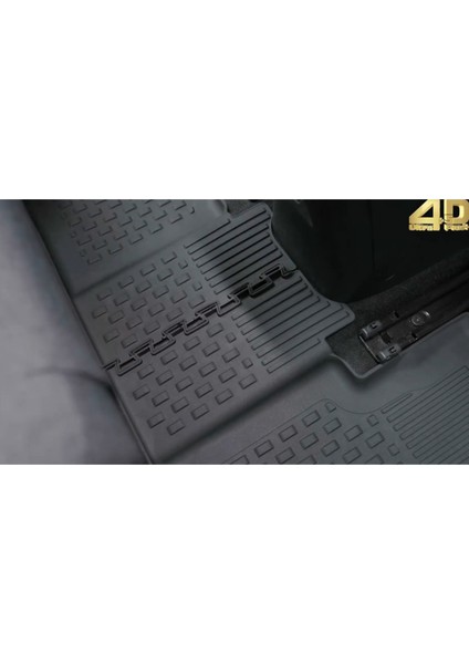 C5 Aircross 2019+ Uyumlu 4.5d Premium Havuzlu Oto Paspas ve Liner Marka 3D Üst Bagaj Havuzu
