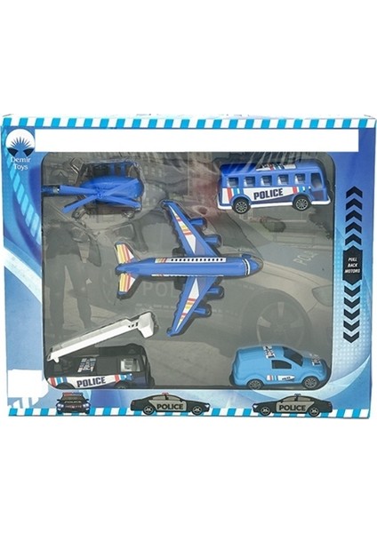 Çek Bırak Polis Seti 5li