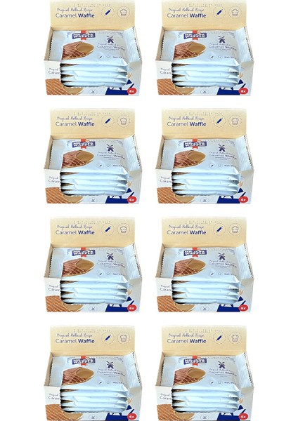 Mr.waffle Caramel Waffle 26 gr 6 Lı Kutu x 8 Adet