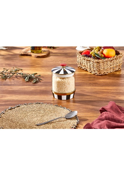 Porselen Cam Kavanoz 800 ml