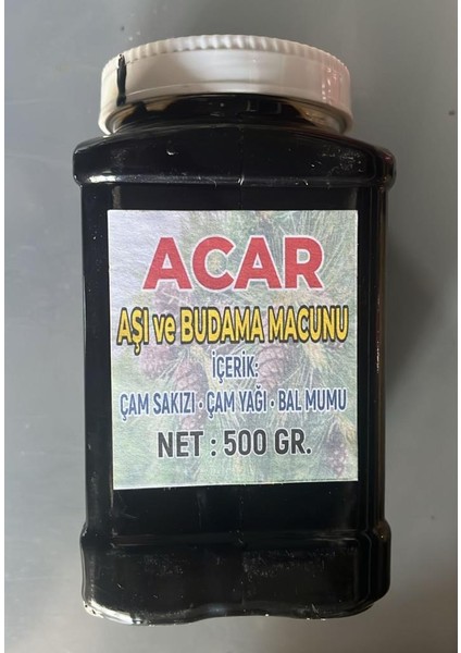 Bahçe Ağaç Budama ve Aşı Macunu 500 gr
