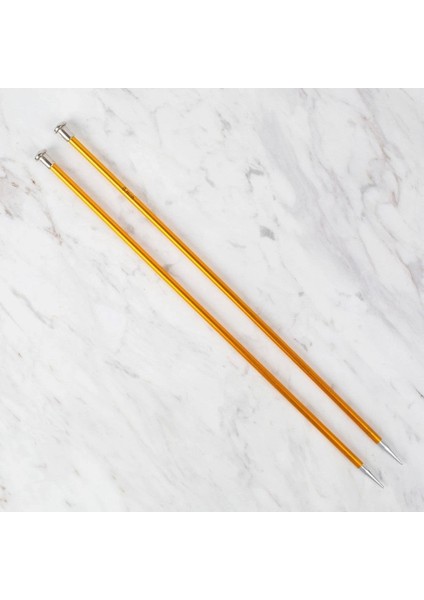 Loren Rythm 6mm Sarı Renkli Metal Örgü Şişi