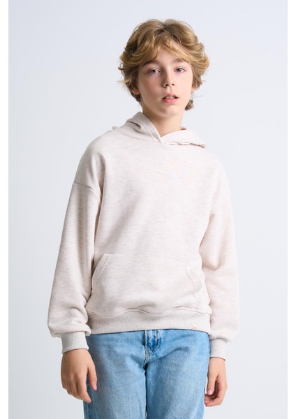 Alexandergardı Kanguru Cepli Kapüşonlu Çocuk Sweatshirt fiyatları