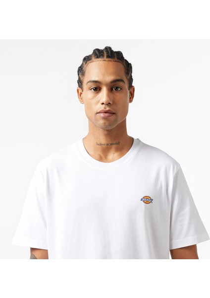 Mapleton Erkek Beyaz T-Shirt