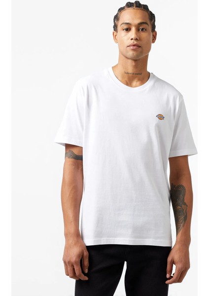 Mapleton Erkek Beyaz T-Shirt
