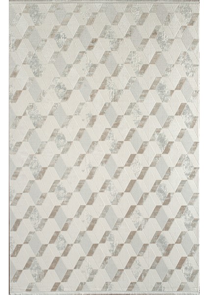 Seren NF05A Krem Vizon Akrilik Yumuşak Dokulu Modern Halı Karademir Home
