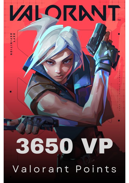 Valorant 3650 VP Riot Cash