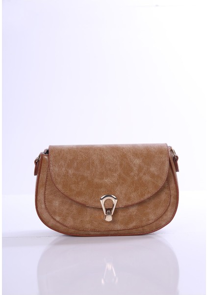 Kilitli Oval Kutu Omuz Çantası