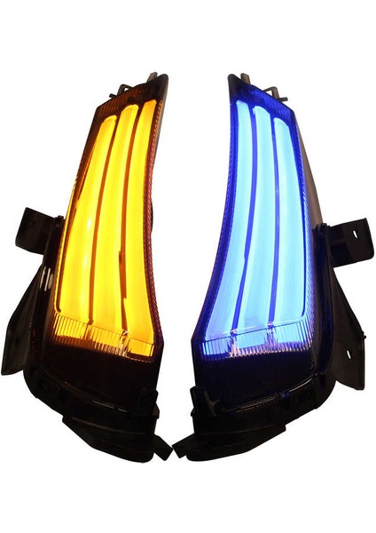 LED Sinyal Lambası Jpa Xmax 250 300 2017 2019 Yamaha Için Motosiklet LED Sinyal Lambası Gösterge Açın Işık Flaşör indirimleri