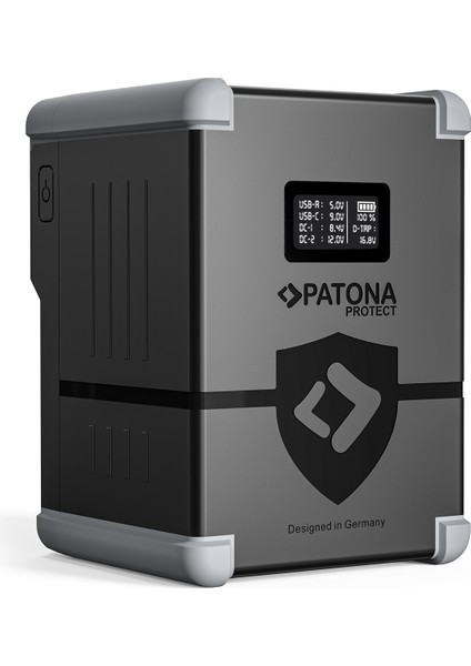 Protect V-Mount Battery V150-PD100 148WH Usb-C Usb-A D-Tap 2xdc-Out
