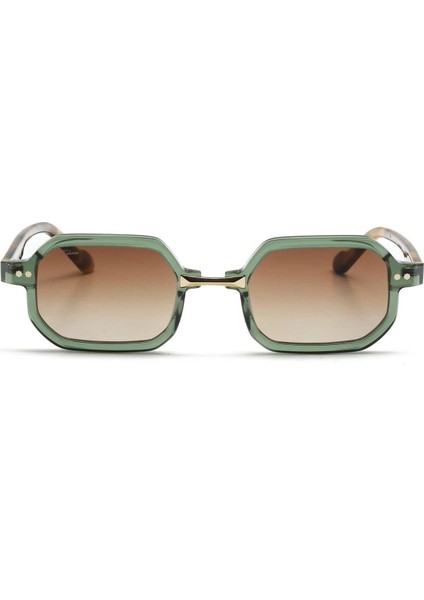 Fiorista C6 50 Unisex Kare Yeşil Kemik Güneş Gözlüğü fiyatları