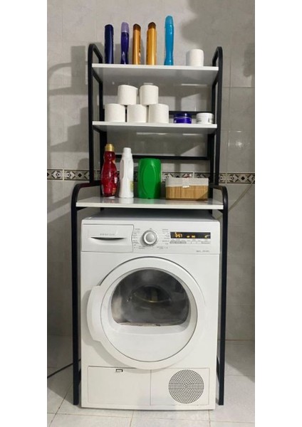 Tekin Çamasır Makina Düzenleyici Raflı