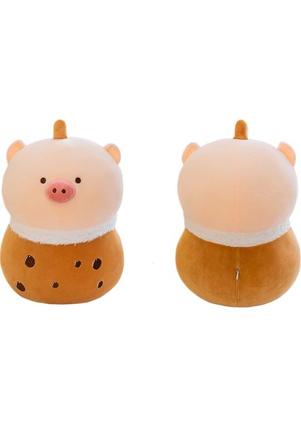35CM Peluş Oyuncak Süt Çay Dağı Yastık Domuz (Yurt Dışından) modelleri