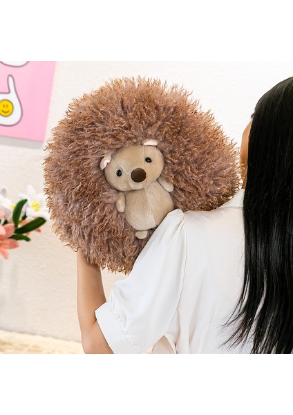 38CM Wulula Kirpi Yuvarlak Top Yastık Peluş Oyuncak Yastık (Yurt Dışından) modelleri