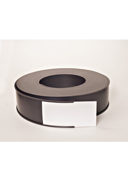 Kanallı Raf Magneti, En: 5 Cm, Boy: 1 Metre Etiketlik, Şerit Mıknatıs, Esnek Magnet, fiyatları