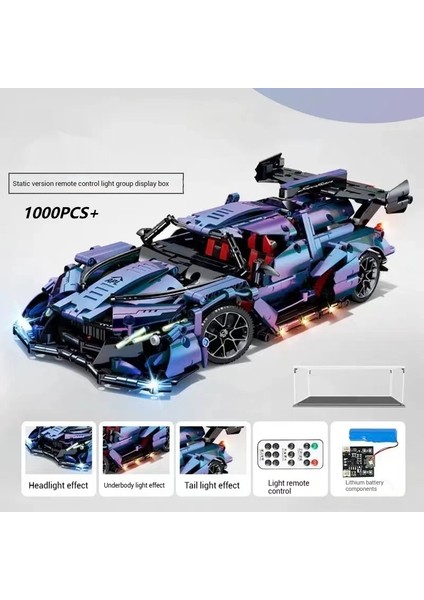 Apollo Drift Spor Araba Yapboz Yapı Taşları Şili Oyuncakları Hediyeler (Yurt Dışından)