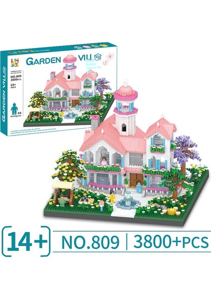 Mikro Parçacık Yapı Taşları Puzzle Montaj Oyuncakları Süs Eşyaları Hediyeler (Yurt Dışından)