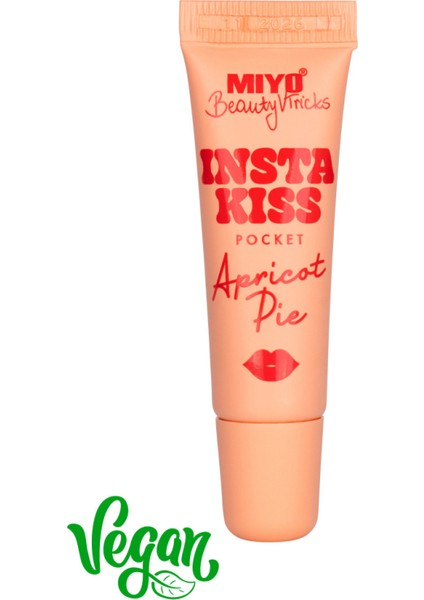 Insta Kiss Cep Güzellik - Kayısı Turta - Dudak Balsamı