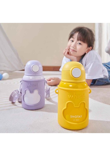 Happy Everyday Çelik Termos Matara Çocuk 480ML Lila indirimleri
