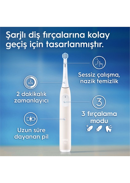 iO 2 Şarjlı Diş Fırçası - Pembe