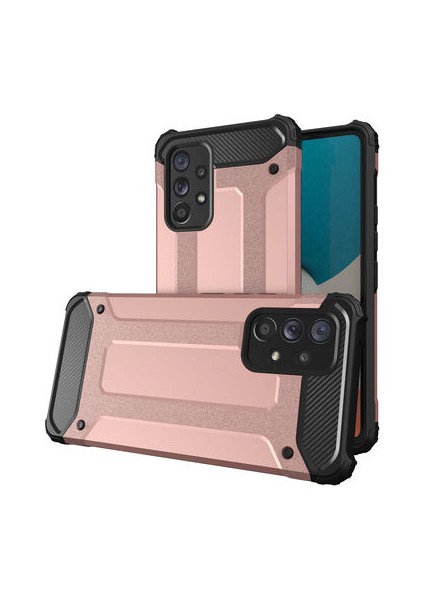 Samsung Galaxy A73 Kılıf Nexis Premium Sağlam Çift Katmanlı Sert Silikon Kapak
