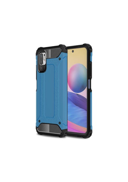 Redmi Note 10 5g Kılıf Nexis Premium Sağlam Çift Katmanlı Sert Silikon Kapak