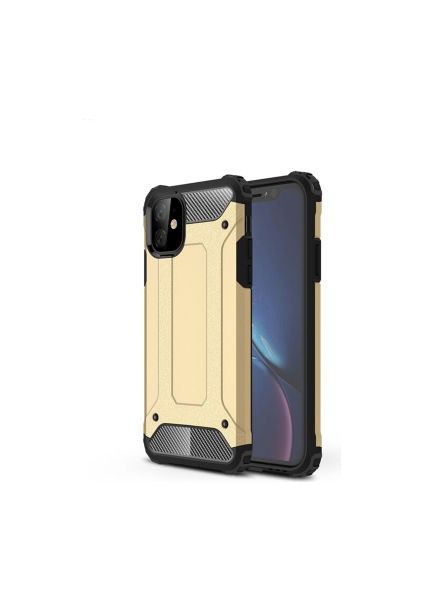 Apple iPhone 11 Kılıf Nexis Premium Sağlam Çift Katmanlı Sert Silikon Kapak