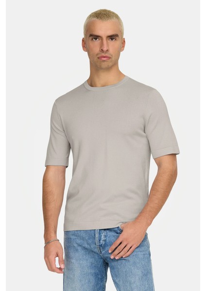 Onswyler Regular Fit Bisiklet Yaka T Shirt Erkek T Shirt 22022928