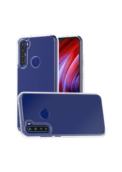 Redmi Note 8 Kılıf Ultra Sağlam ve Şeffaf Vigor Premium Sert Silikon Kapak
