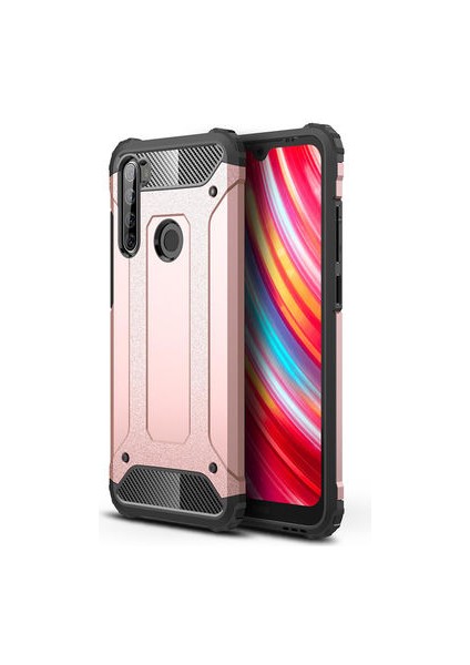Redmi Note 8t Kılıf Nexis Premium Sağlam Çift Katmanlı Sert Silikon Kapak