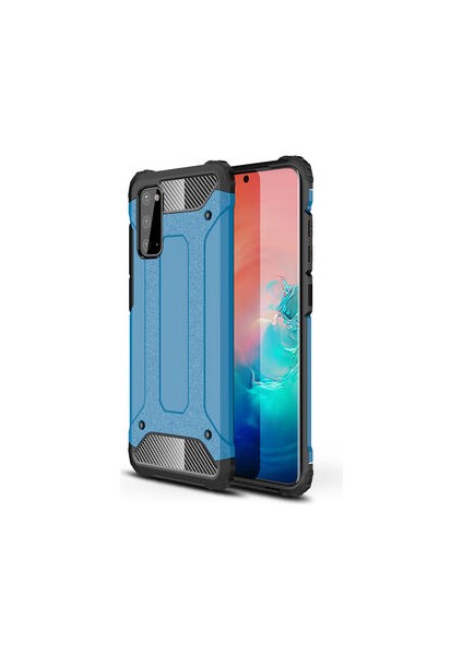 Samsung Galaxy S20 Fe Kılıf Nexis Premium Sağlam Çift Katmanlı Sert Silikon Kapak