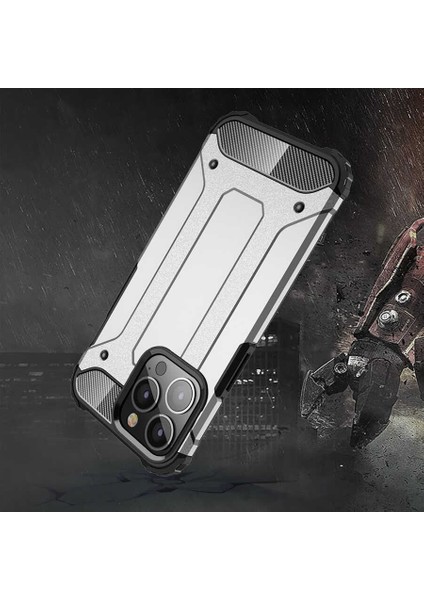 Apple iPhone 6s Plus Kılıf Nexis Premium Sağlam Çift Katmanlı Sert Silikon Kapak