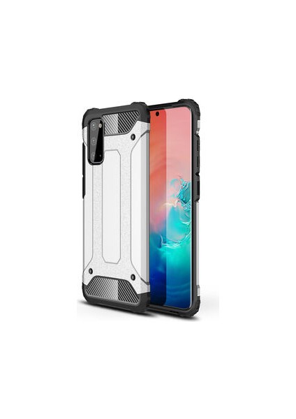 Samsung Galaxy S20 Fe Kılıf Nexis Premium Sağlam Çift Katmanlı Sert Silikon Kapak