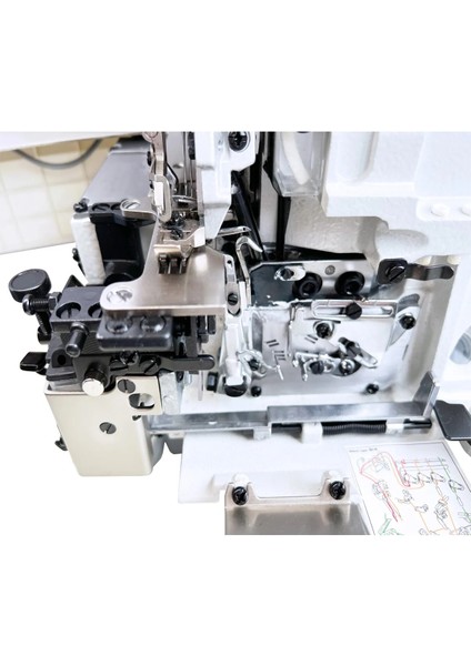 4 Iplik Tam Otomatik Sessiz Elektrikli Iplik Kesicili Overlok Makinası Ayak Tabla Dahil modelleri