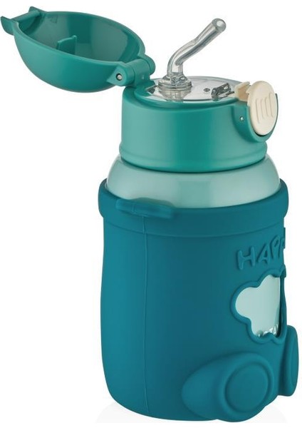 Happy Everyday Çelik Termos Matara Çocuk 480ML Yeşil fiyatları