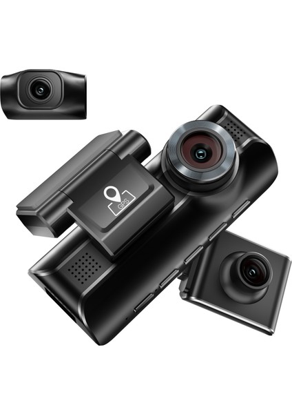 M550 Max 4K Araç Kamerası – Üç Kameralı (Ön, Arka ve Iç), Wifi, Gps, G Sensör & Gece Görüş (Azdome Türkiye garantili)