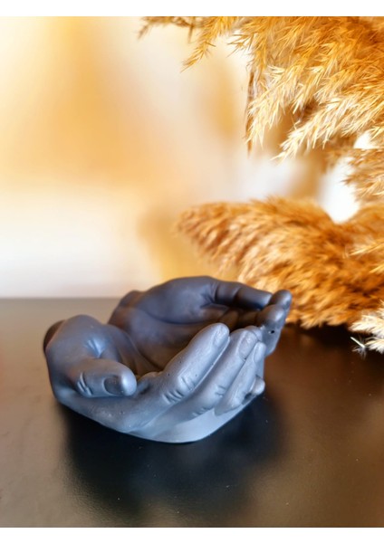 Siyah Ev Dekorasyon Mumluk & Sunumluk & Organizer & Dekoratif Obje & Anahtarlık